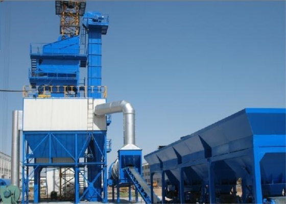 중국 정지되는 GLB -1200 아스팔트 배치 혼합 식물 뜨거운 물통 엘리베이터 100 톤 협력 업체