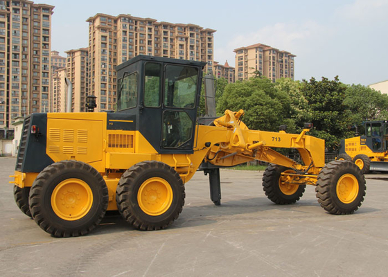 중국 CHANGLIN 713H 12 톤은 도로 수평하게 하기를 위한 에어 컨디셔너를 가진 그레이더 기계를 자동차를 탑니다 협력 업체
